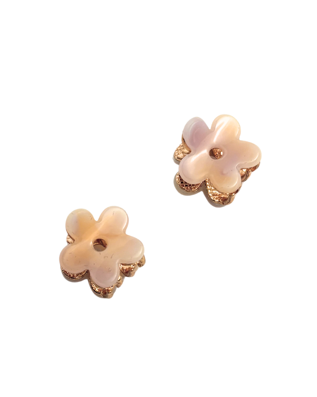Duo mini flor mesclada - rosa