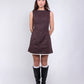 Vestido Tulipa - Marrom