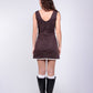Vestido Tulipa - Marrom