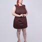 Vestido Tulipa - Marrom